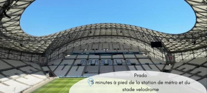 מרסיי T4 Prado Velodrome Plage 3 Chambres מראה חיצוני תמונה